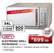 Defy Electronic Grill Microwave-345 ltr (DMO343)