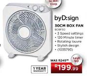 byD:sign 30cm Box Fan (BDBF30)