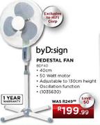 byD:sign Pedestal Fan (BDF40)
