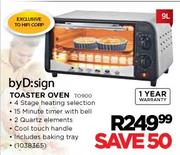 by D:sign 9Ltr Toaster Oven(TO900)