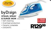 byD:sign Steam,Spray & Surge Iron-Each