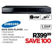 Samsung DIVX DVD Player(E360)