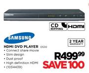 Samsung HDMI DVD Player(D530)