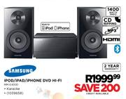 Samsung iPod/iPad/iPhone DVD Hi-Fi(MM-E430D)