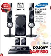 Samsung 5.1 DVD Home Theatre System(HTF453)