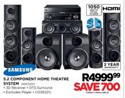 Samsung 5.2 Component Home Theatre System(HWE5500)