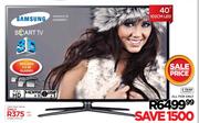 Samsung 40" 102cm Full HD LED Smart TV (40ES6200 3D)