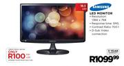 Samsung LED Monitor-18.5"