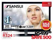 Sansui 50" (127cm) 3D Plasma TV