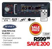 Jensen USB/MP3/CD Player(23X)