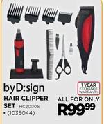 byD:sign Hair Clipper Set(HC2000S)