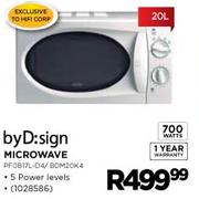 byD:sign Microwave-20 Ltr(PFOB17L-D4/BDM20K4)