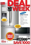 Samsung 710Ltr Inbox Finish Fridge/Freezer (RF67DEPN) - 1772mm(H)x817mm(W)x765mm(D)