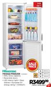 Hisense Fridge/Freezer-249Ltr(H345WH)