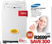 Samsung Top Loading Washing Machine-13kg(WA13V5WIP)