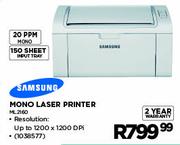 Samsung Mono Laser Printer(ML2160)