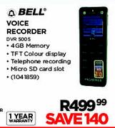 Bell Voice Recorder(DVR 5005)