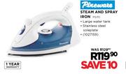 Pineware Steam And Spray Iron(PS170)