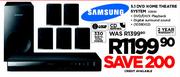 Samsung 5.1 DVD Home Theatre System(E330K)