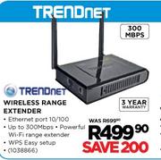 Trendnet Wireless Range Extender