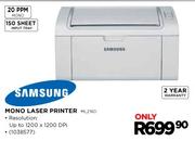Samsung Mono Laser Printer (ML2160)
