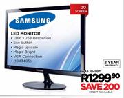 Samsung LED Monitor-20"