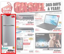 HiFi Corp : On Sale 365 days a year (5 Sep - 8 Sep 2013), page 1
