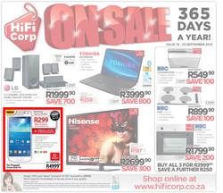 HiFi Corp : On Sale - 365 Days A Year (19 Sep - 22 Sep 2013), page 1