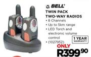 Bell Twin-Pack Two-Way Radios