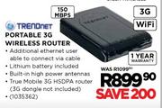 Trendnet Portable 3G Wireless Router