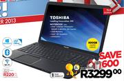 Toshiba Notebook (C850)-15.6"