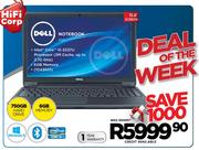 Dell Notebook-15.6" Each