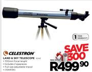 Celestron Land & Sky Telescope(60AZ)