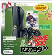 Xbox 360 4GB Bundle