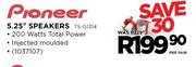 Pioneer 5.25" 200W Speaker(TS-G1314)-Per pair