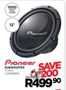 Pioneer 12" Subwoofer(TS-W310)