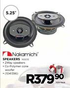 Nakamichi 5.25" Speakers-Per pair