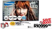 Samsung 46" 3D LED Smart TV(46F6400)