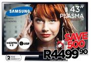 Samsung 43" Plasma(43F4000)