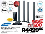 Samsung 5.1 3D Blu-Ray Tallboy Home Theatre System(HTF5550)