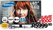 Samsung 40" 3D FHD TV(40EH6030)