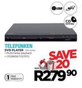 Telefunken DVD Player-TDV-500U