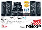 Sony 7.2 Blu-Ray Component Home Theatre System