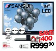 Sansui 19" HD Ready LED TV (STY0319)