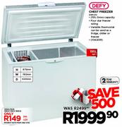 Defy Chest Freezer-195Ltr(DM470)