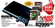 PS3 Console Package 12GB