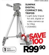 Sunpak Digital Compact DXL Tripod