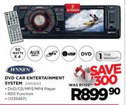 Jensen DVD Car Entertainment System (JDVD3003)-3" 