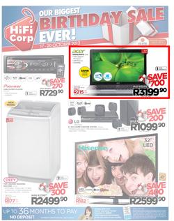HiFi Corp : Our biggest birthday sale ever! (17 Oct - 20 Oct 2013), page 1