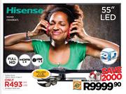 Hisense 55" Full HD 3D LED (55K366)
